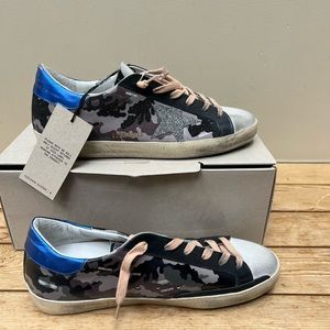 Golden Goose Suede toe camo size 41